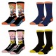 Lot de 4 paires de chaussettes Homme Dragon Ball Z Songoku Buu