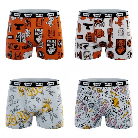 Lot de 4 boxers enfant Looney Tunes