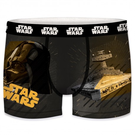 Boxer Homme Starwars Faucon Millenium Noir