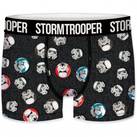 Boxer Homme Stormtrooper Badges Noir