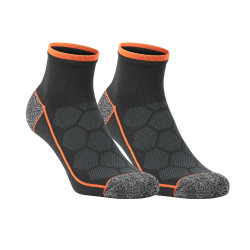 Lot de 2 Paires de Chaussettes Socquettes de travail Tool