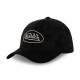 Casquette baseball en suedine Black