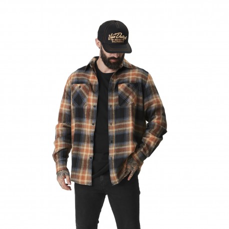 Chemise homme en flanelle à carreaux Jack