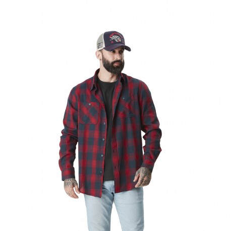 Chemise homme en  flanelle à carreaux Jack