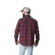 Chemise homme en  flanelle à carreaux Jack