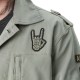 Veste homme militaires avec badges Airbone