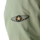 Veste homme militaires avec badges en coton M65