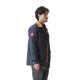 Veste homme garage avec logo et badge en coton Will