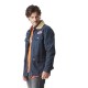 Veste homme garage avec logo et badge en coton Will