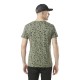 T-shirt homme col v imprimé en coton Tyron