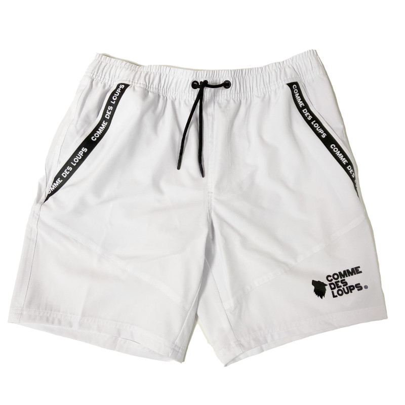 Boardshort court homme ceinture élastique