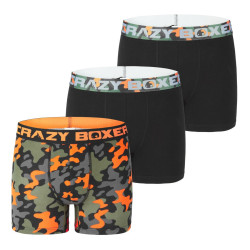 Lot de 3 boxers homme coton Bio Gots Camo