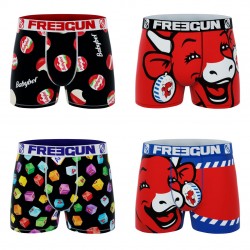 Lot de 4 boxers enfant La Vache Qui Rit