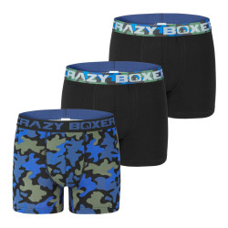 Lot de 3 boxers homme coton Bio Gots Camo