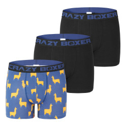 Lot de 3 boxers homme coton Bio Gots Lama