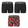 Lot de 3 boxers homme coton Bio Gots Heart Lot de 3 boxers homme coton Bio Gots Heart