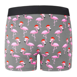 Lot de 3 boxers homme coton Bio Gots Flamant Noël