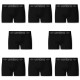 Lot de 8 boxers sans couture Noir Umbro