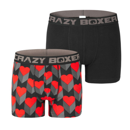 Lot de 2 boxers homme en coton Bio Gots Love