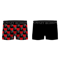 Lot de 2 boxers homme en coton Bio Gots Love