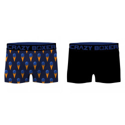 Lot de 2 boxers homme en coton Bio Gots Ice Cream