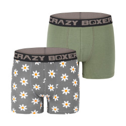 Lot de 2 boxers homme en coton Bio Gots Flowers