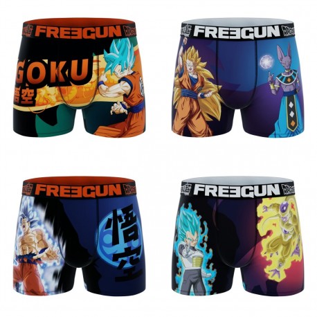 Lot de 4 boxers homme Dragon Ball Super