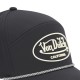 Casquette 6 panneaux filet mesh et patch rubber print Cordon