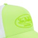 Casquette baseball premium fluo bicolore avec patch rubber print Fluo