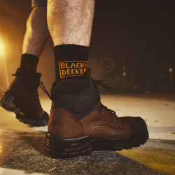 Lot de 12 paires de chaussettes haute de travail Tekl