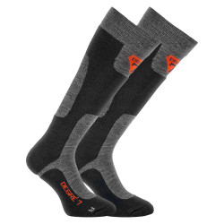 Chaussettes de Ski modèle 530 Technology Thermorégulante Gris
