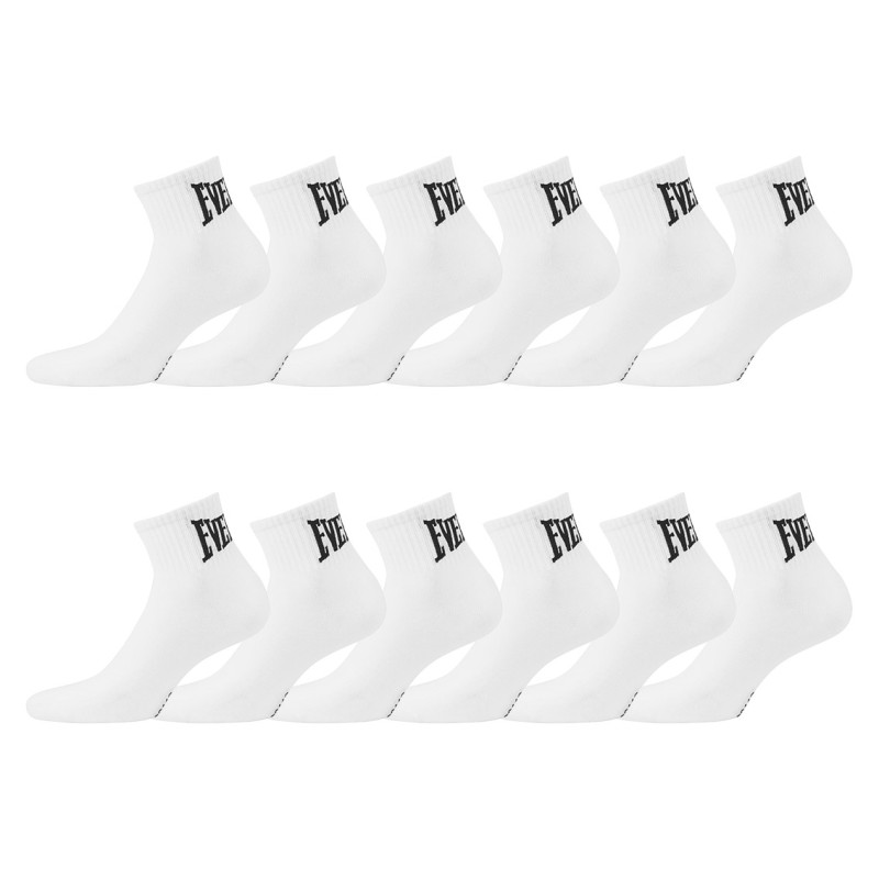 Lot de 12 Paires de Chaussettes Quarter Lot de 12 Paires de Chaussettes Quarter