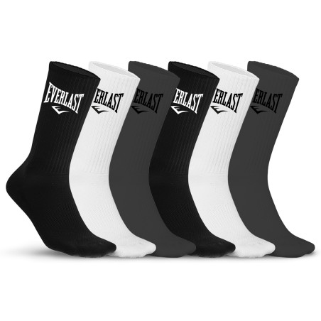 Lot de 6 Paires de Chaussettes Tennis assorties