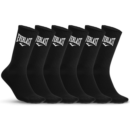 Lot de 6 Paires de Chaussettes Tennis Uni