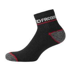 Lot de 6 Paires de Chaussettes Quarter de travail homme Red