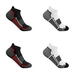 Lot de 4 paires de Chaussettes de travail courtes Hexa