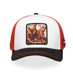 Casquette trucker avec filet Attack on Titan