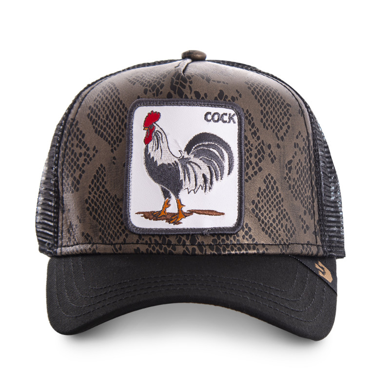 Casquette Trucker Snapback Cock Cuir