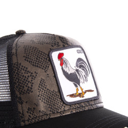 Casquette Trucker Snapback Cock Cuir