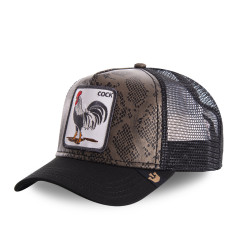 Casquette Trucker Snapback Cock Cuir