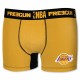 Lot de 2 Boxers Garçon Basketball Violet/Jaune