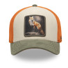 Casquette trucker avec filet souple en coton avec patch Foxy Boy Casquette trucker avec filet souple en coton avec patch Foxy Boy