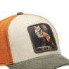 Casquette trucker avec filet souple en coton avec patch Foxy Boy Casquette trucker avec filet souple en coton avec patch Foxy Boy