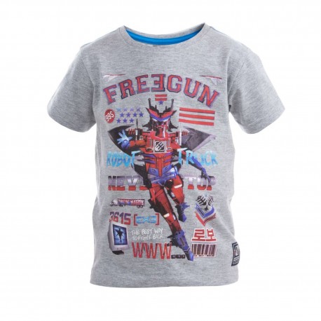 Tee Shirt Boyz Babyz Imprimé Rouge Freegun.