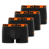 Lot de 4 boxers en coton homme KTM