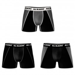 Boxers Homme All Blacks Tek Lot x 3