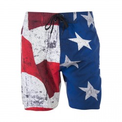 Boardshort Long Freegun Flag Boyz