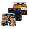Lot de 3 boxers garçon Ktm Imprimé