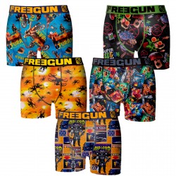 Freegun, Lot De 5 Boxers Homme