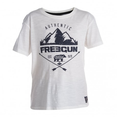 T-shirt Boyz Freegun, Mountain Blanc